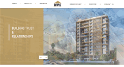 Desktop Screenshot of narendraproperties.com